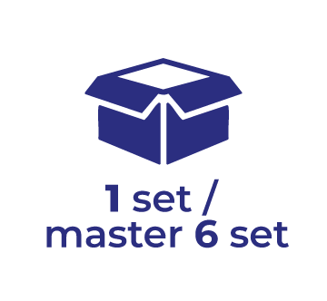 1 set / master 6 set
